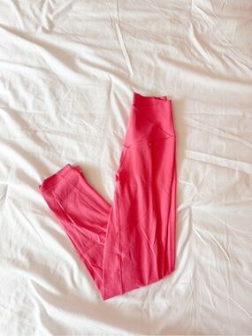 OFFLINE By Aerie Solar Pink Real Me High Waisted Crossover Legging Size XS Short